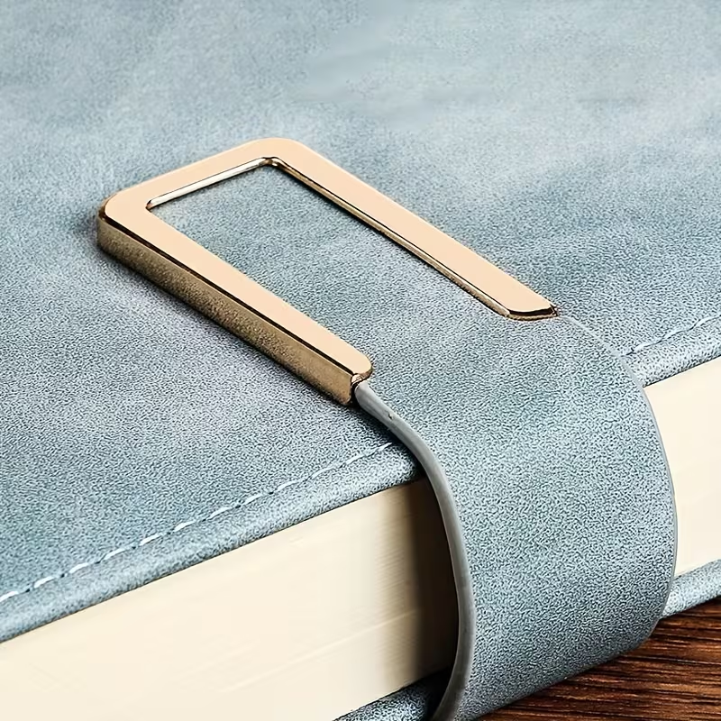 Bardzo gruby notatnik A5 z skórzaną okładką